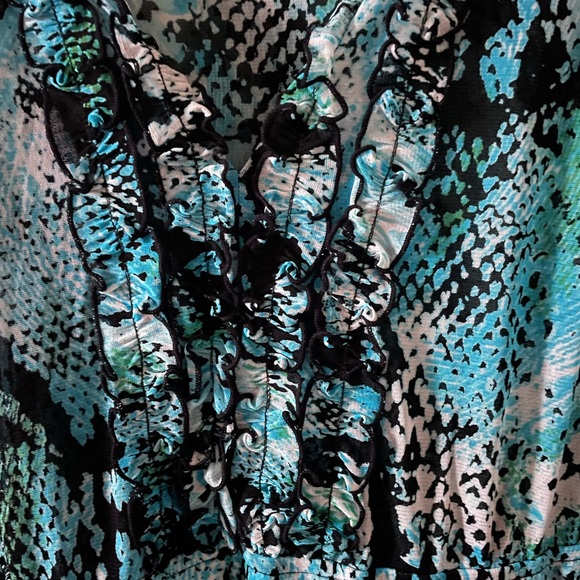 Women blouse sleeveless Casual Top, Plus Size 1X - Picture 6 of 8